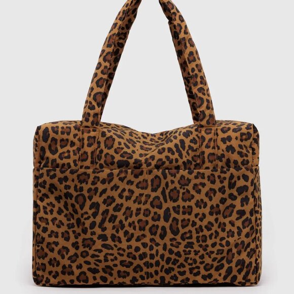 Baggu Cloud Carry-on, Leopard, NWT - Picture 1 of 5